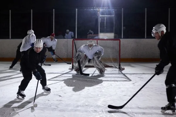 ice hockey game